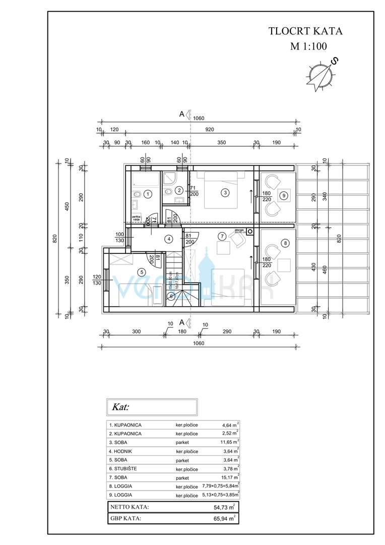 Vrbnik, Insel Krk, dynamisches Einfamilienhaus mit Pool und großem Garten